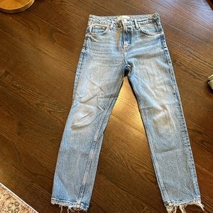 Zara HW slim jeans